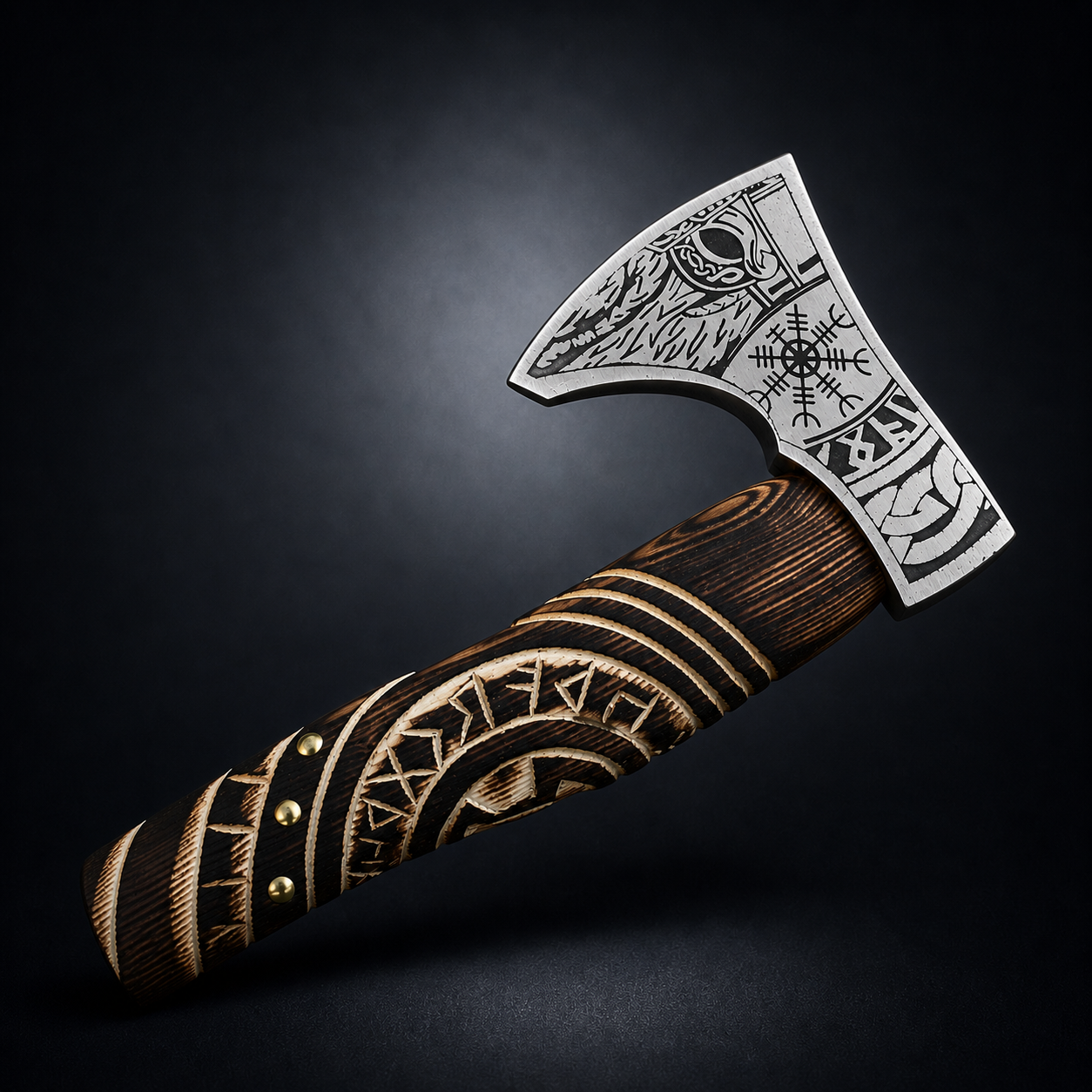 Viking Axe Detail